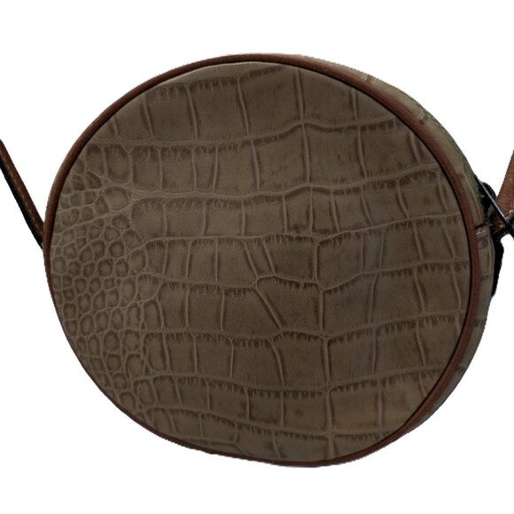 Patricia Nash embossed leather canteen crossbody bag NWOT - Picture 4 of 4